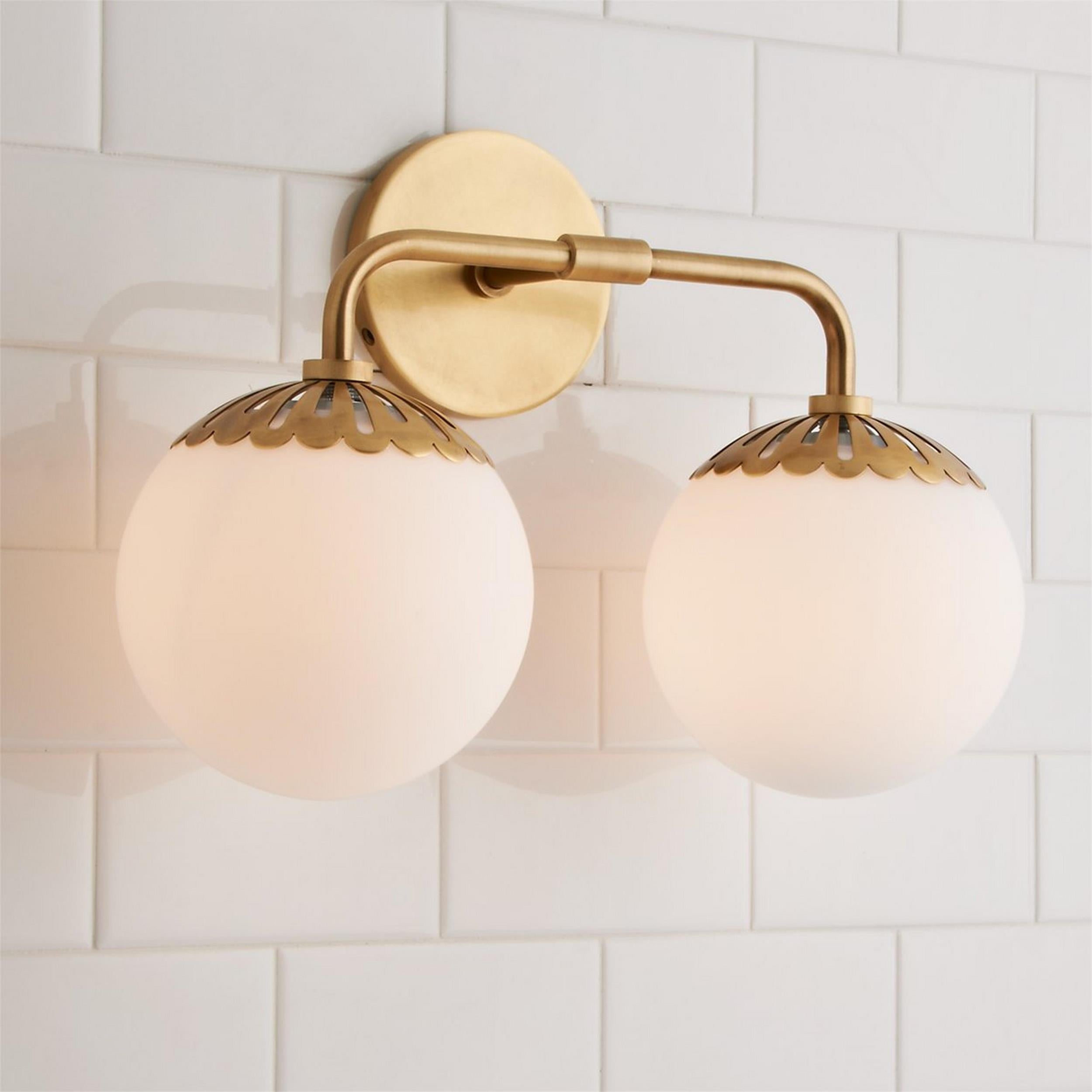 Valentina Globe Glass Wall Lamp - Neutralighting