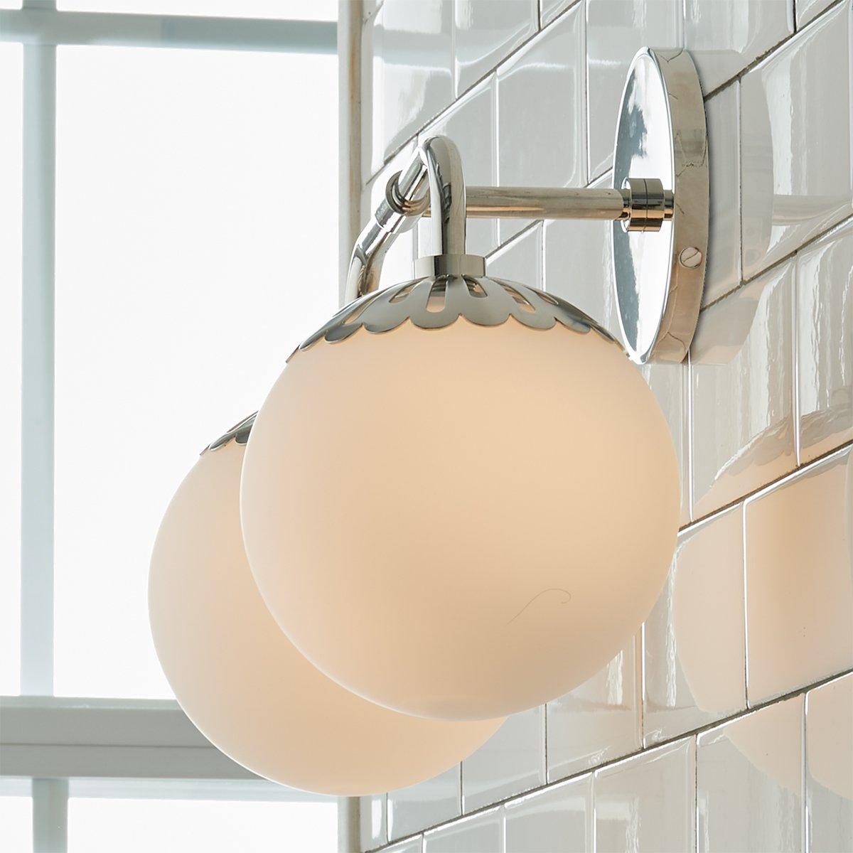 Valentina Globe Glass Wall Lamp - Neutralighting
