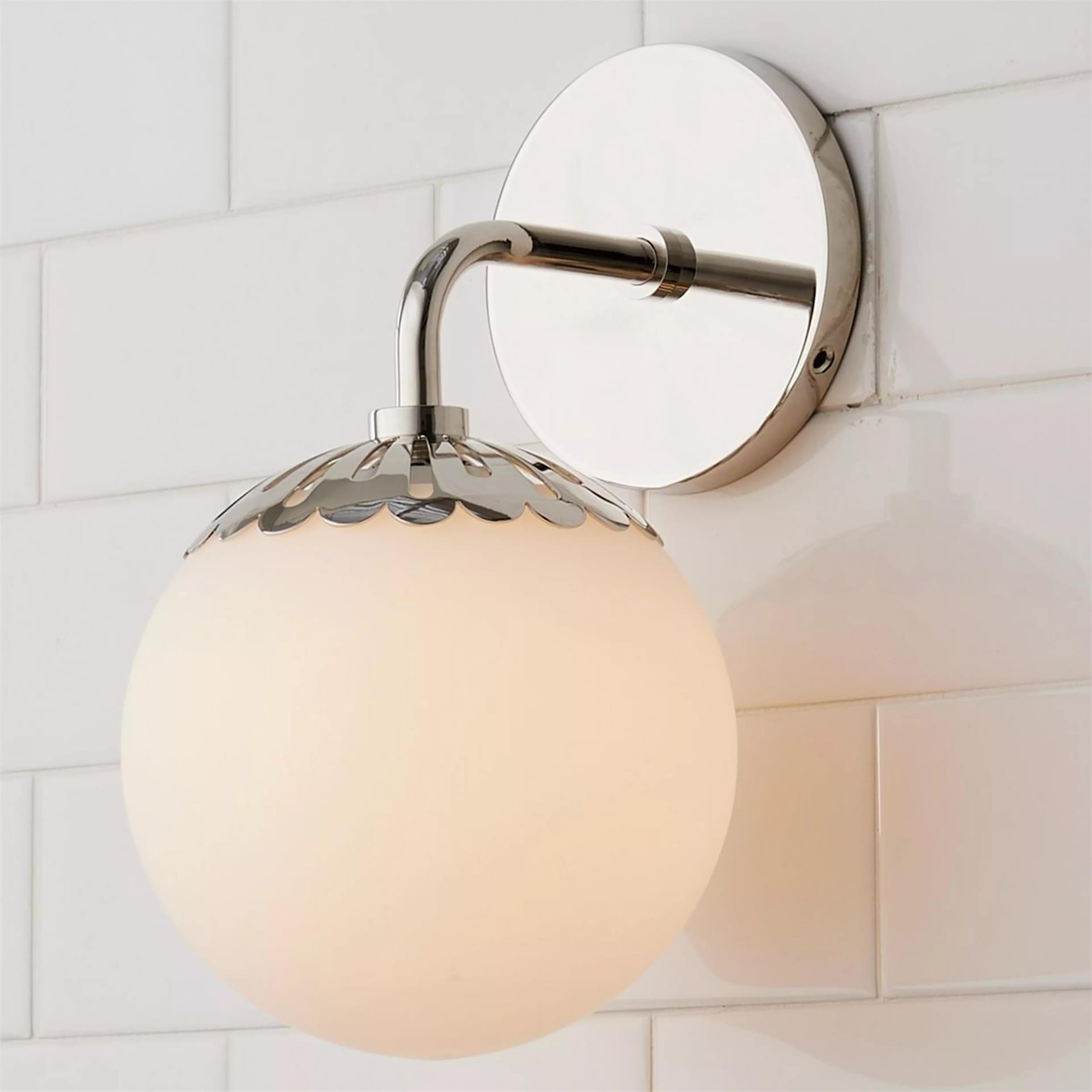Valentina Globe Glass Wall Lamp - Neutralighting