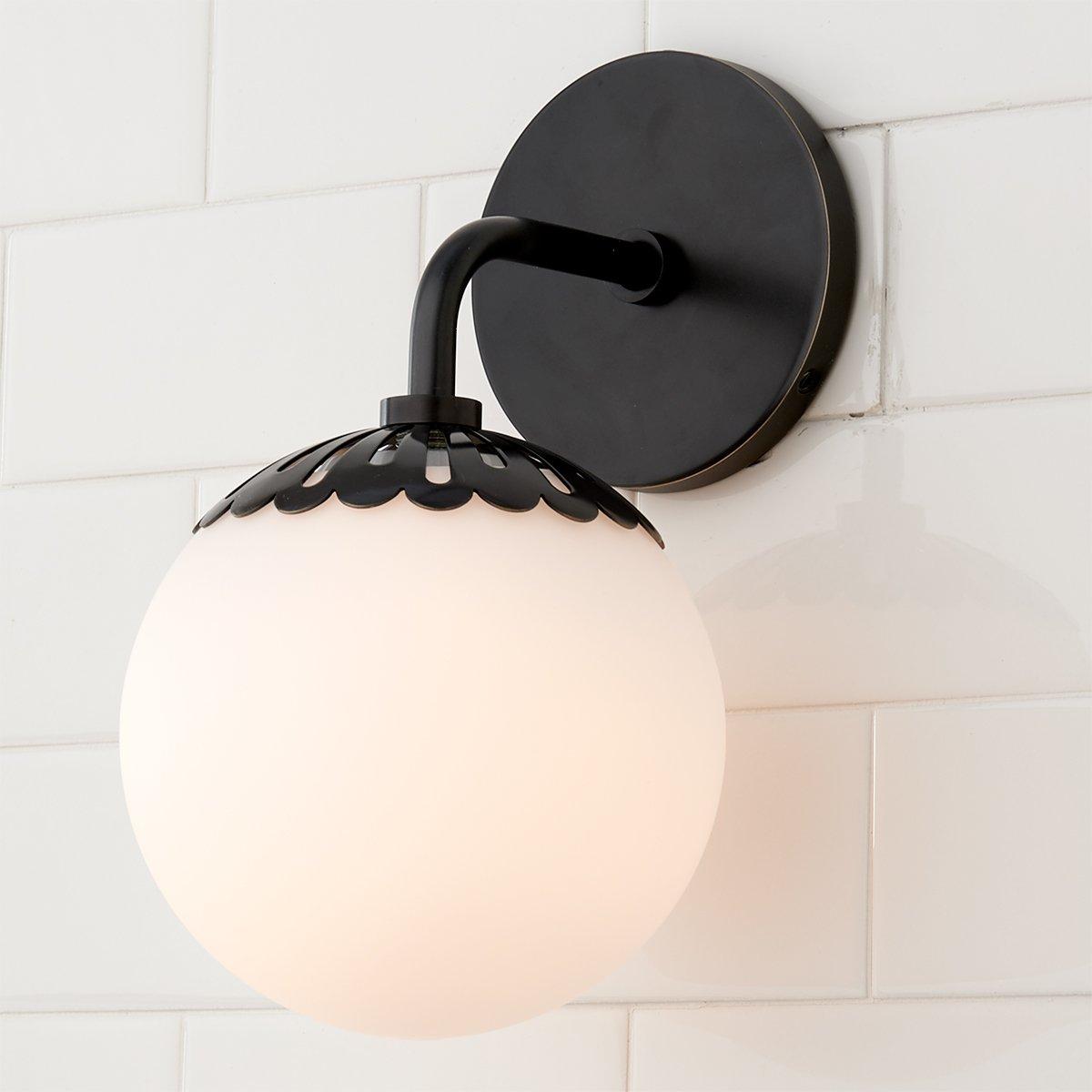 Valentina Globe Glass Wall Lamp - Neutralighting