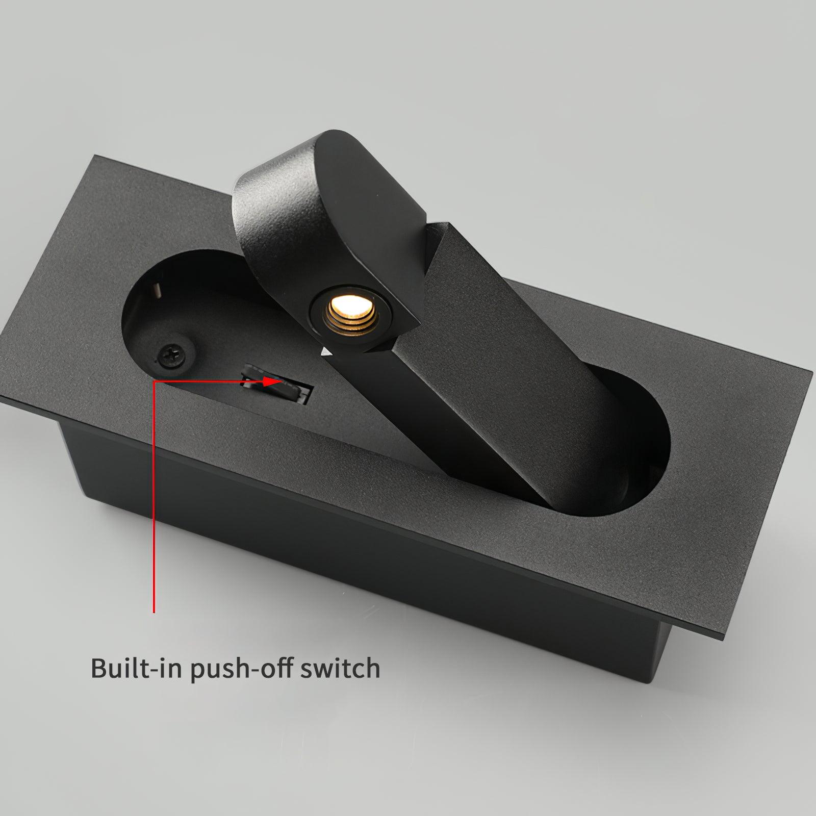 Duvin Adjustable Black LED Wall Lamp - Neutralighting