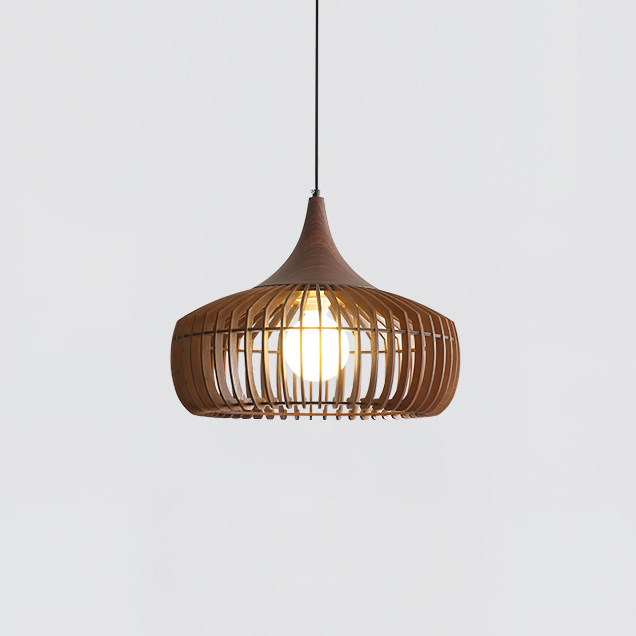 Zivora Natural Bamboo Rattan Pendant Light - Neutralighting