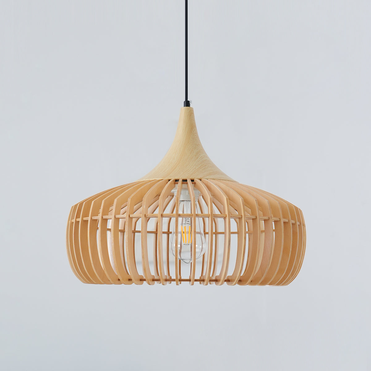 Zivora Natural Bamboo Rattan Pendant Light - Neutralighting
