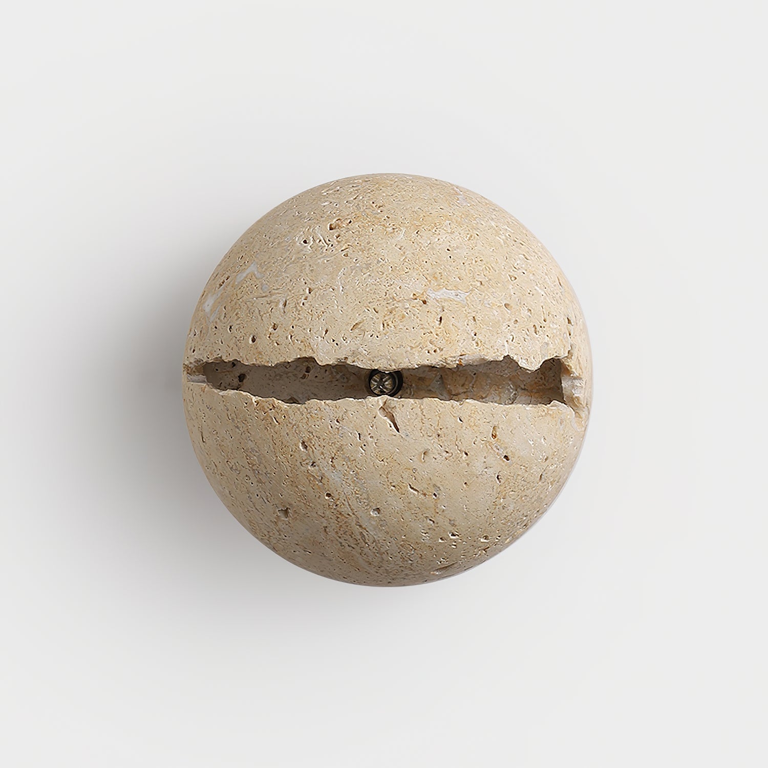Dinosaur Egg Travertine Wall Lamp - Neutralighting