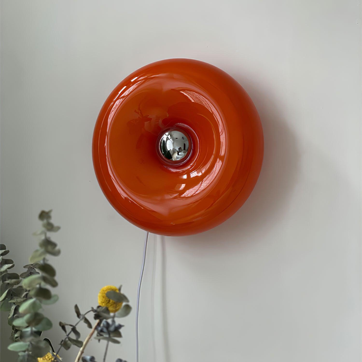 Donuts Retro Orange Wall Lamp - Neutralighting