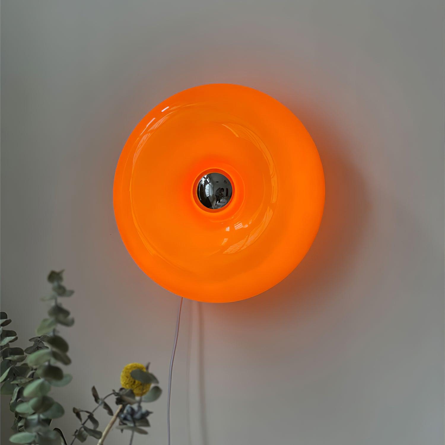 Donuts Retro Orange Wall Lamp - Neutralighting