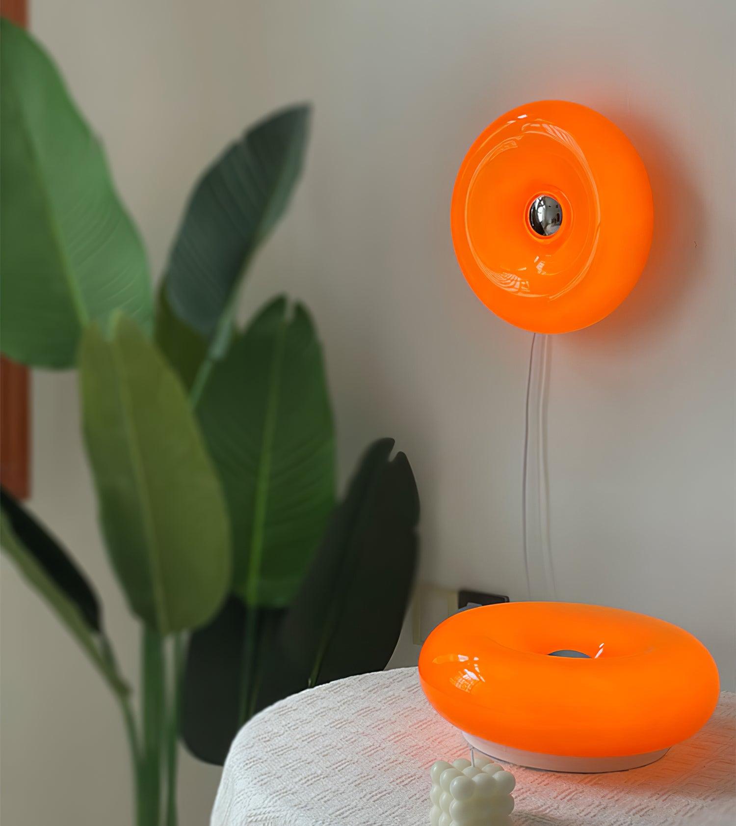 Donuts Retro Orange Wall Lamp - Neutralighting