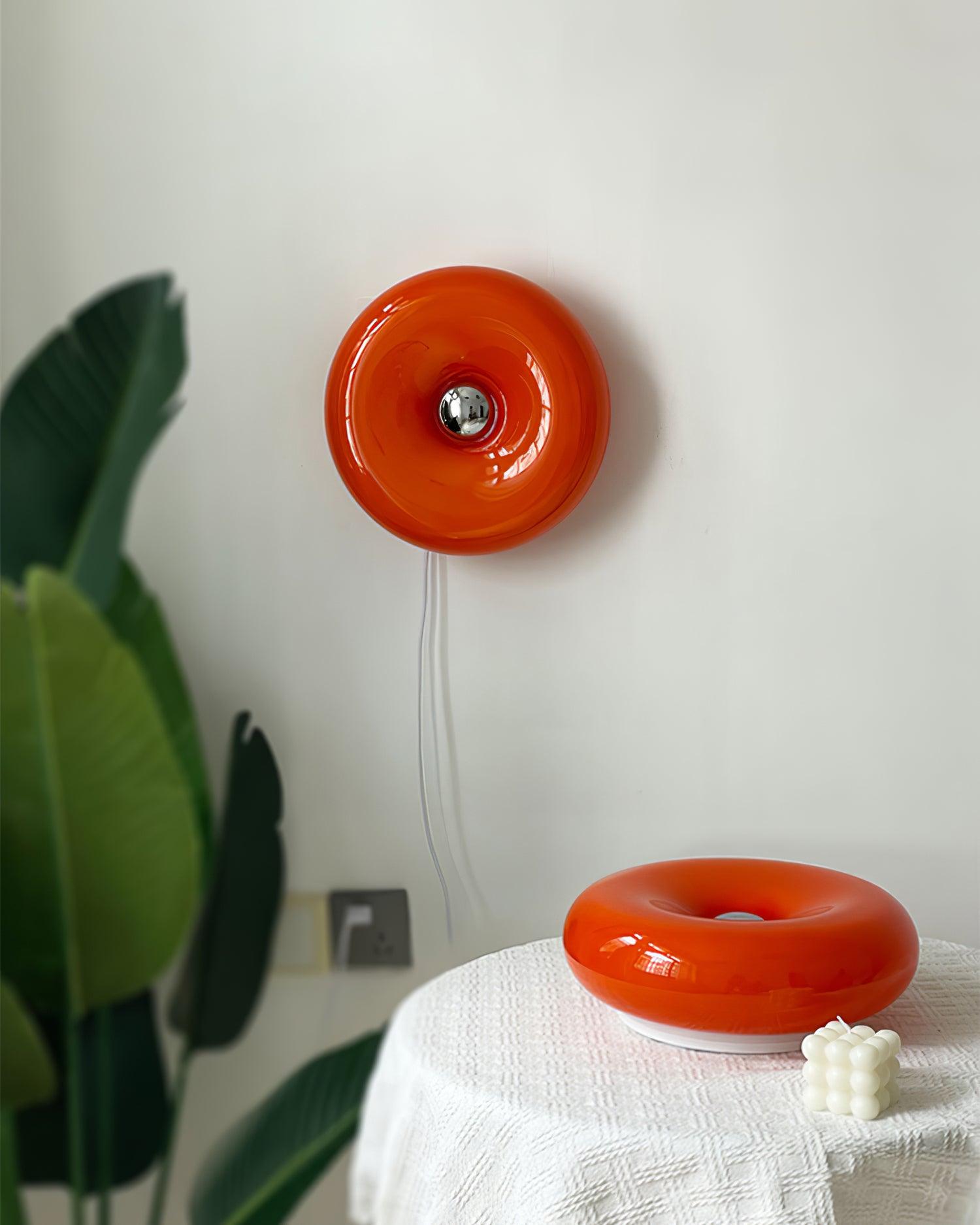 Donuts Retro Orange Wall Lamp - Neutralighting