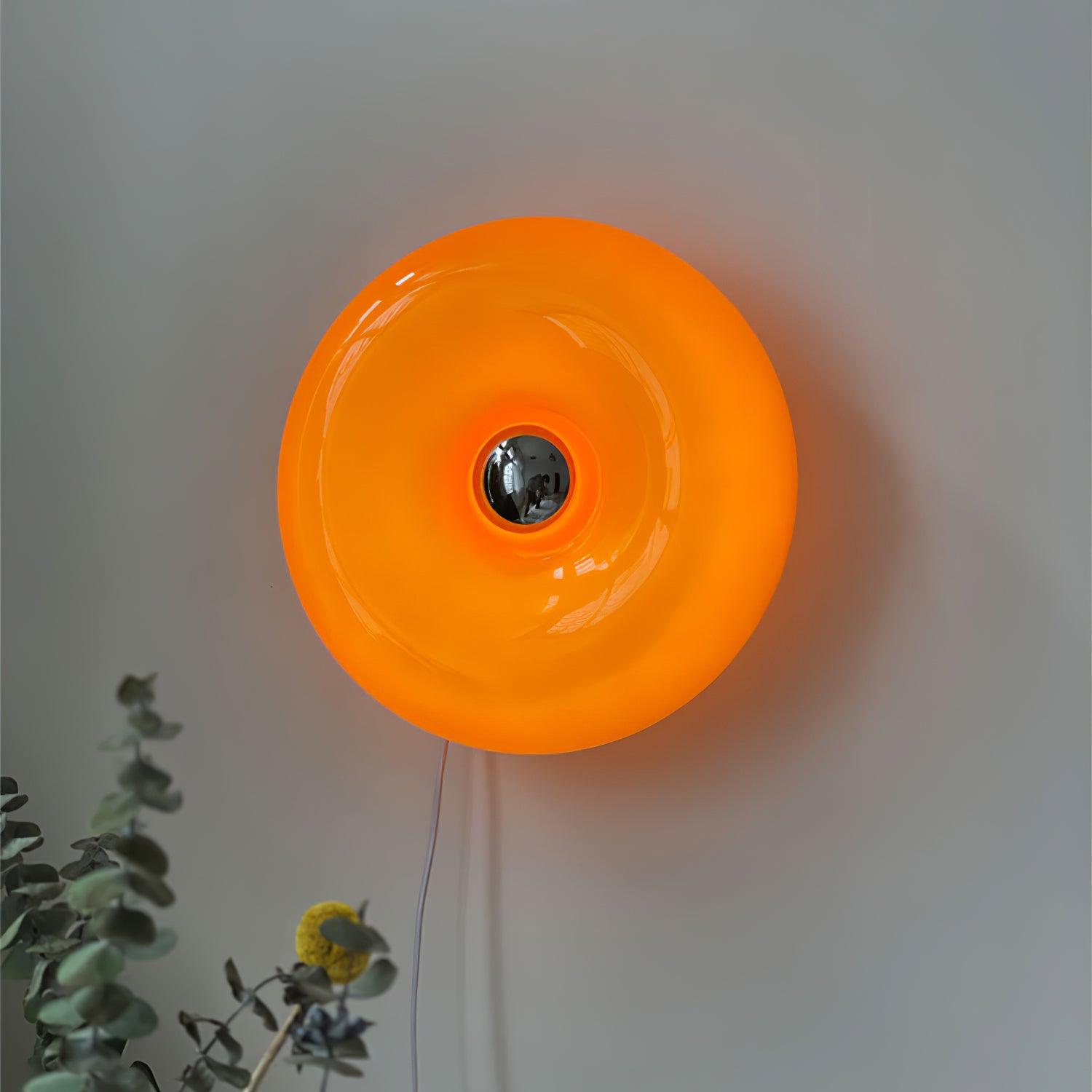 Donuts Retro Orange Wall Lamp - Neutralighting