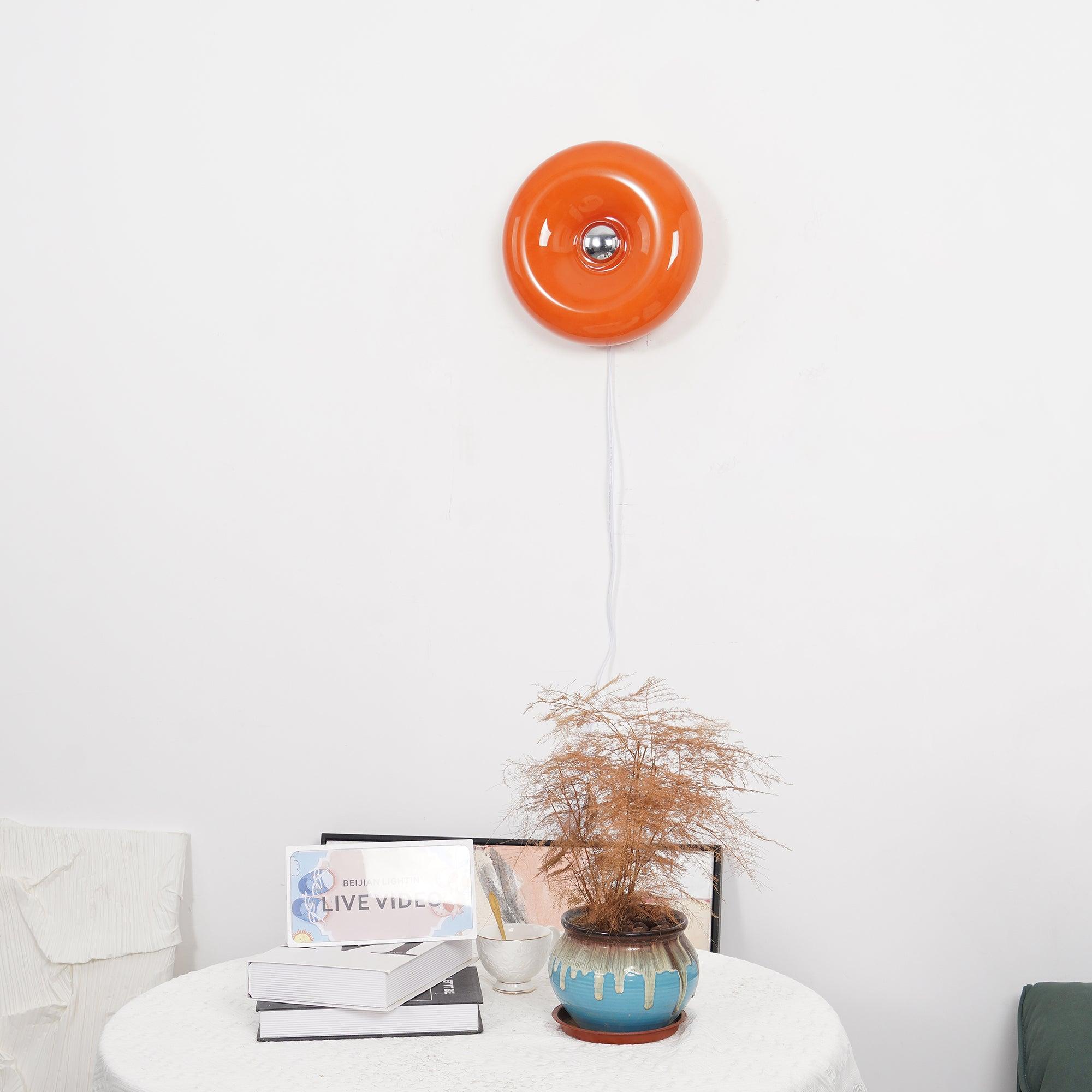 Donuts Retro Orange Wall Lamp - Neutralighting