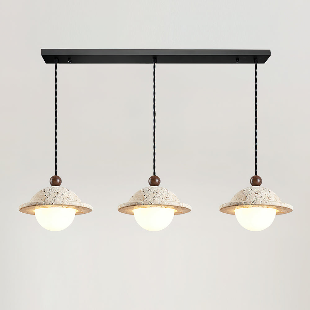 Ritta Donut Pendant Light Travertine - Neutralighting