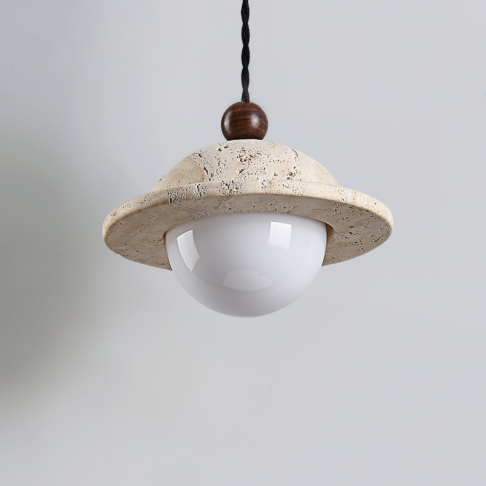 Ritta Donut Pendant Light Travertine - Neutralighting