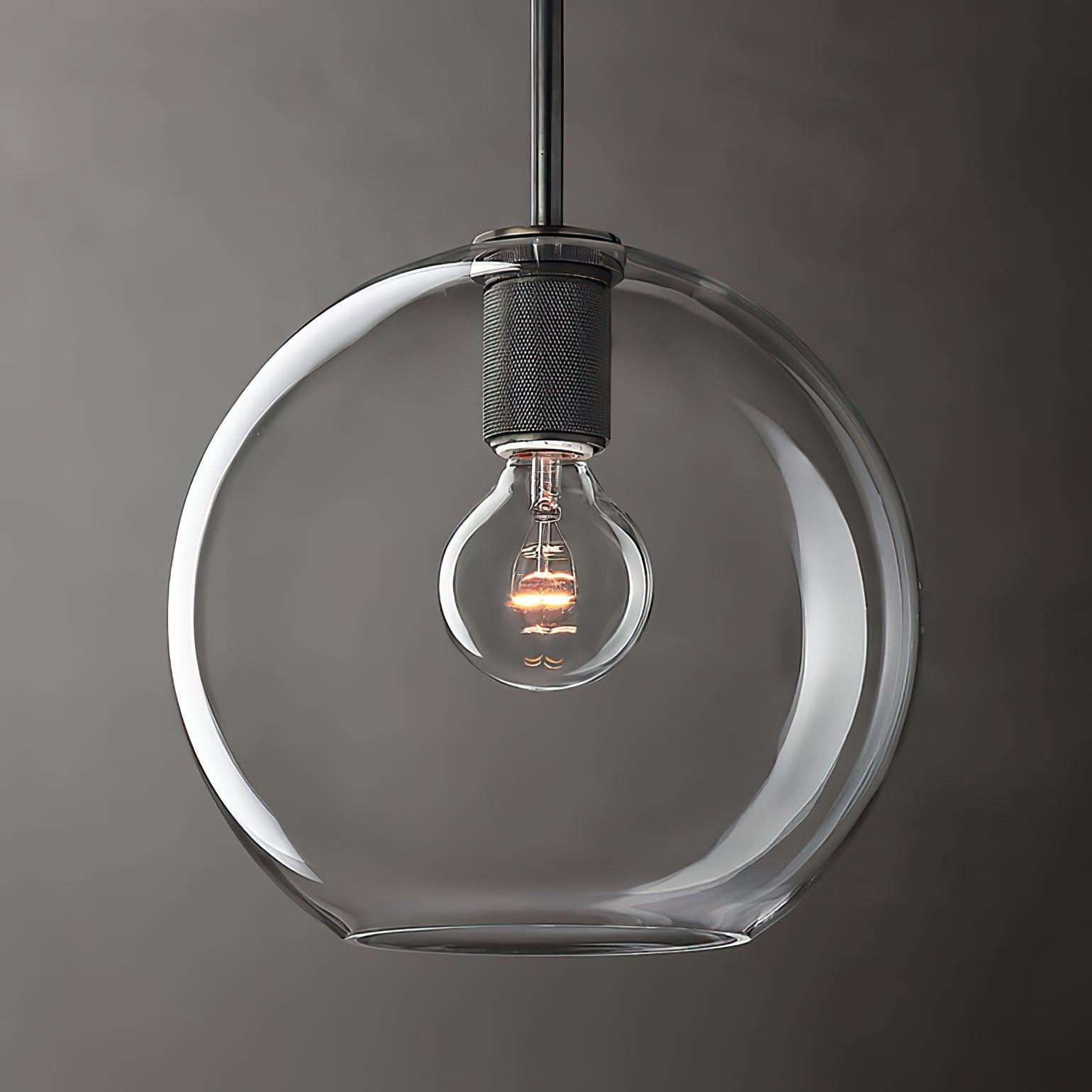 Pendant Lamp Brass Minimalist Metal Fixture for Dining or Kitchen - Neutralighting