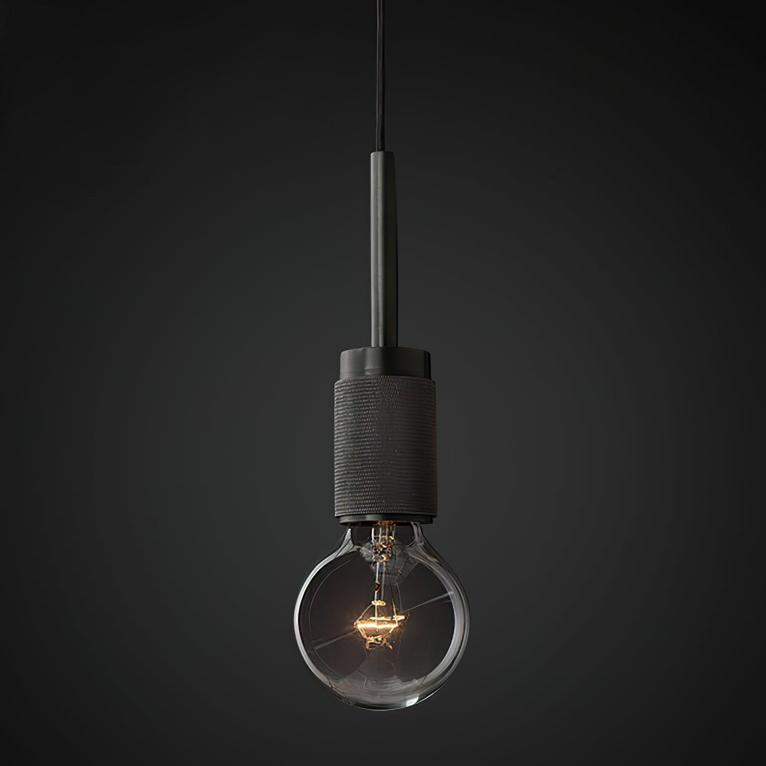 Pendant Lamp Brass Minimalist Metal Fixture for Dining or Kitchen - Neutralighting