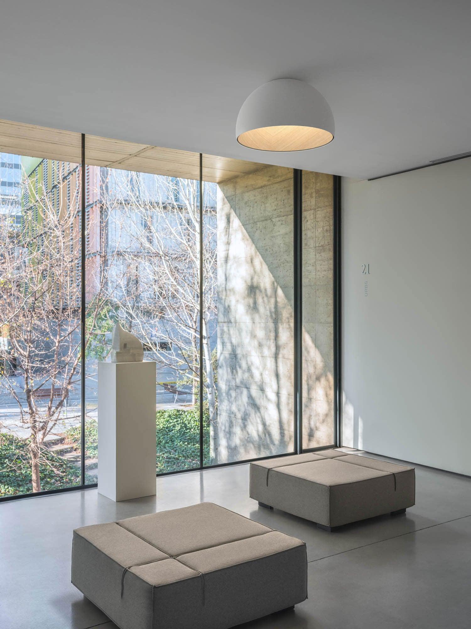 Ceiling Lamp Dome Wood Interior Warm - Neutralighting