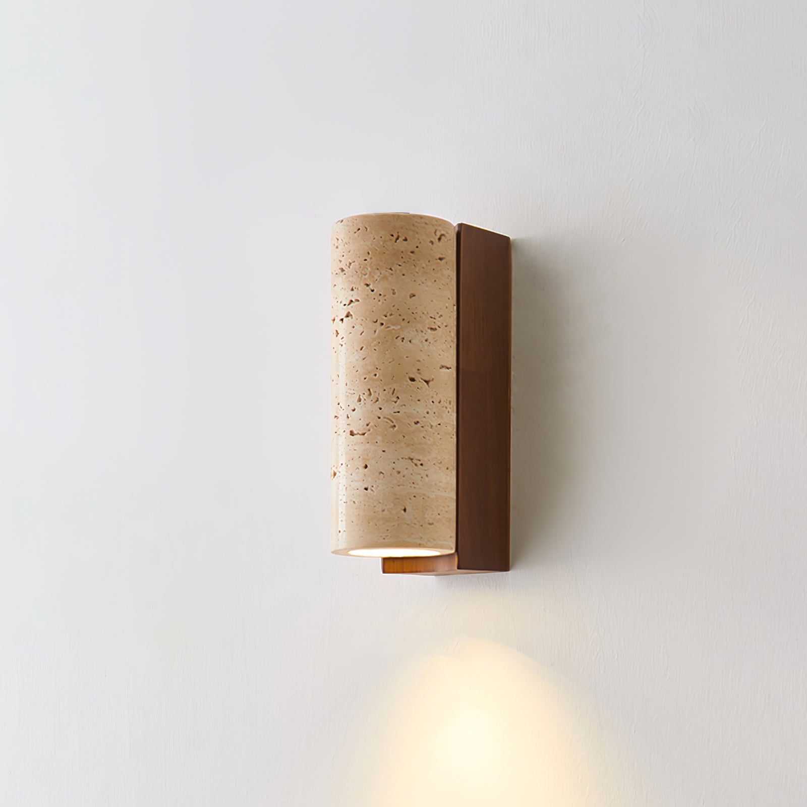 Ritta Natural Travertine Wall Lamp - Neutralighting
