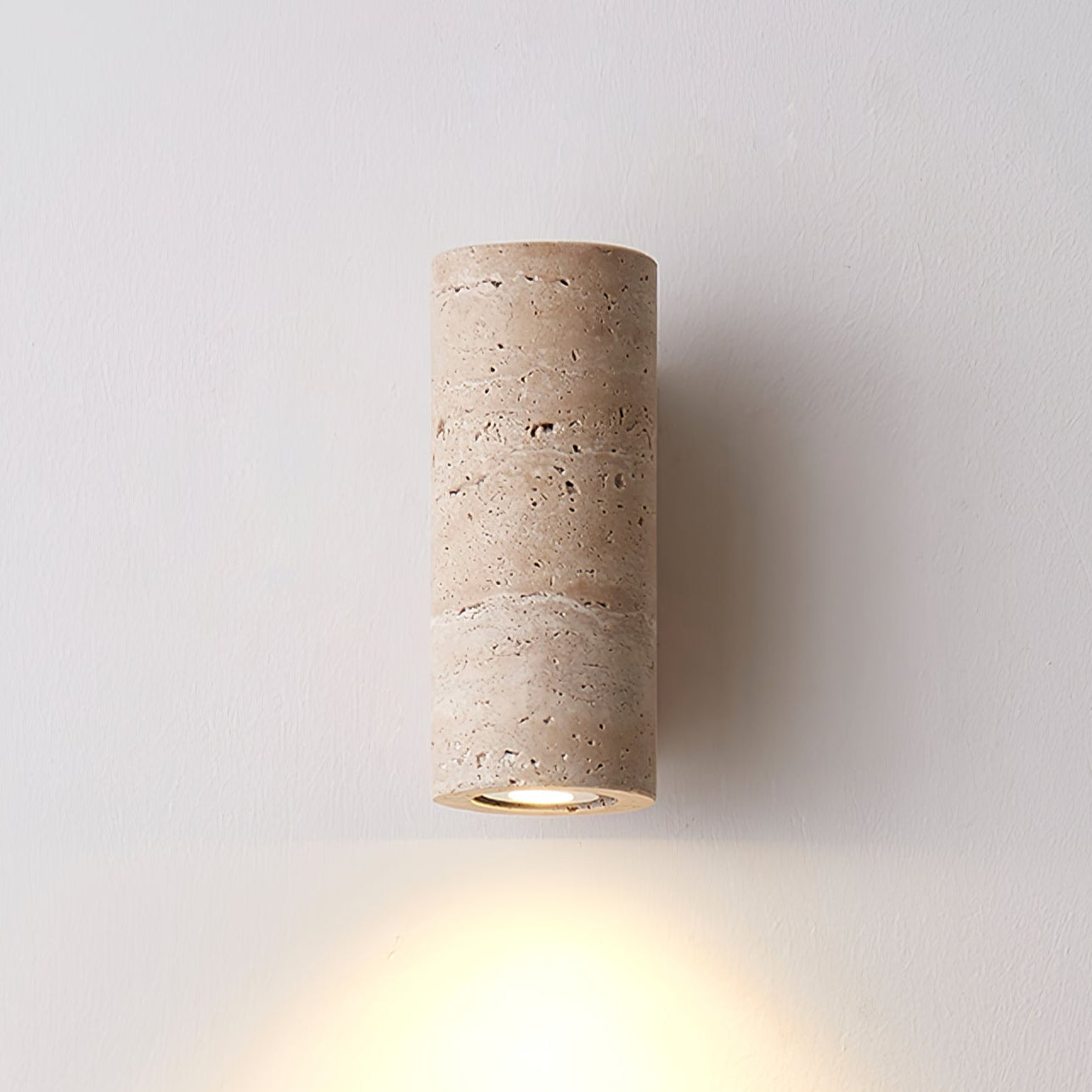 Ritta Natural Travertine Wall Lamp - Neutralighting