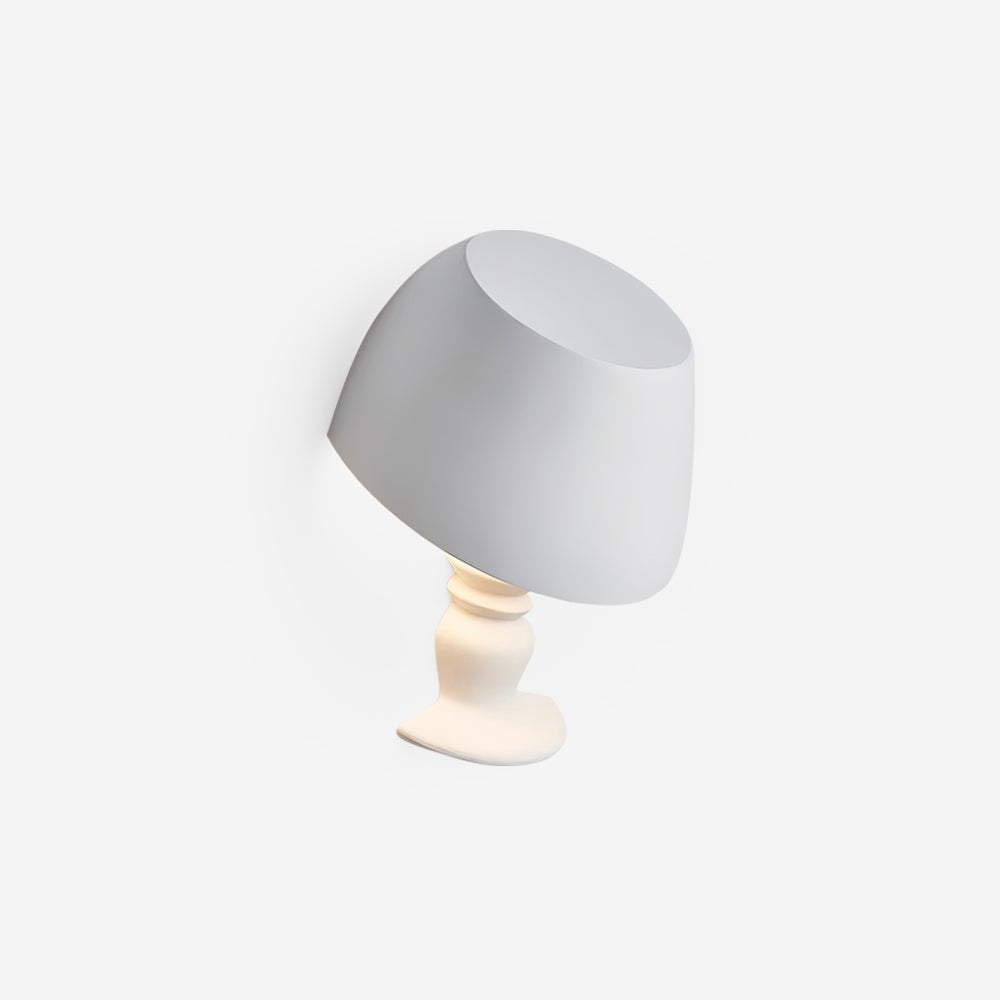 Wall Light Sculptural Plaster Form Uplighting Ambient Minimalist - Neutralighting