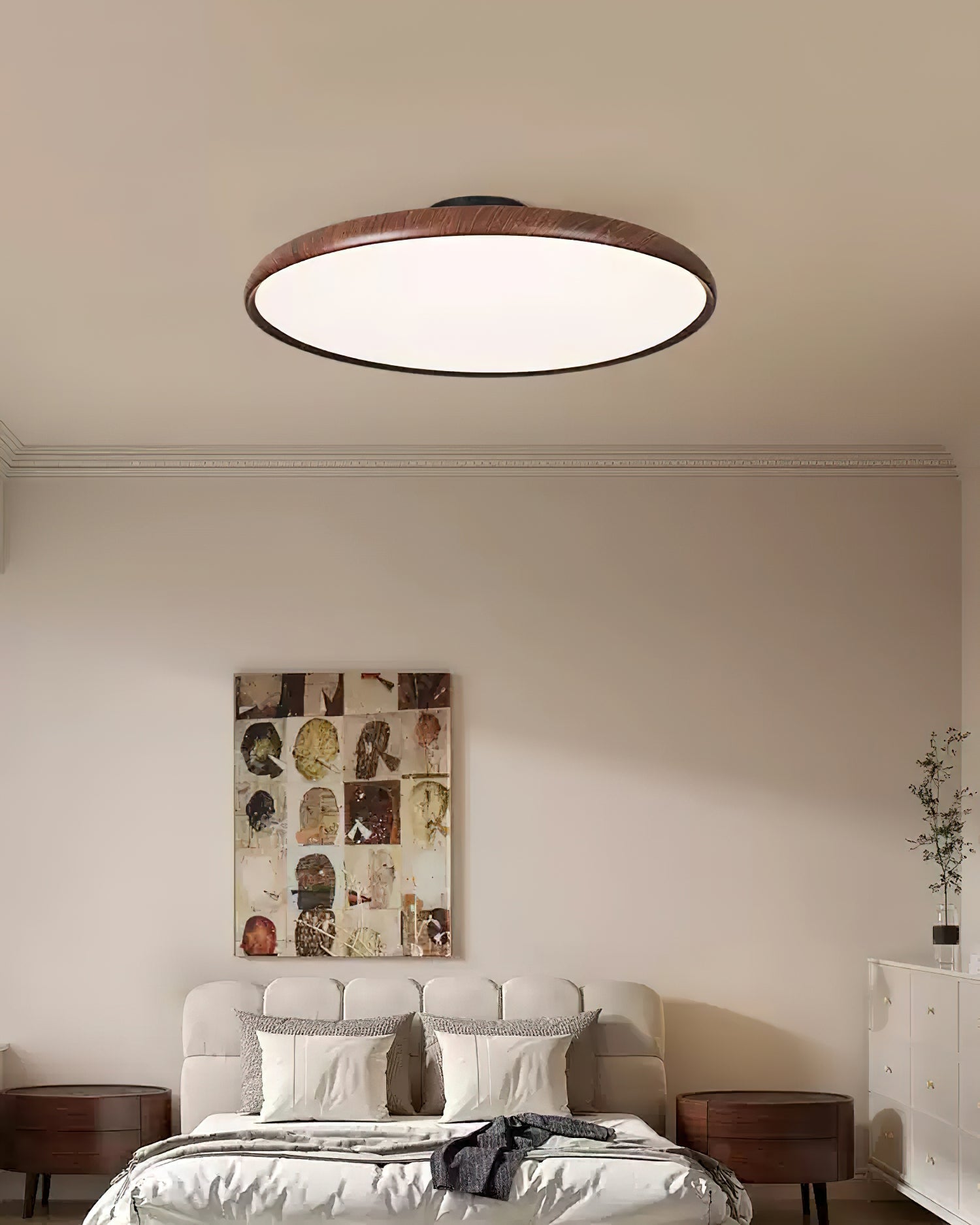 Cavelo Oval Semi-Flush Ceiling Light - Neutralighting