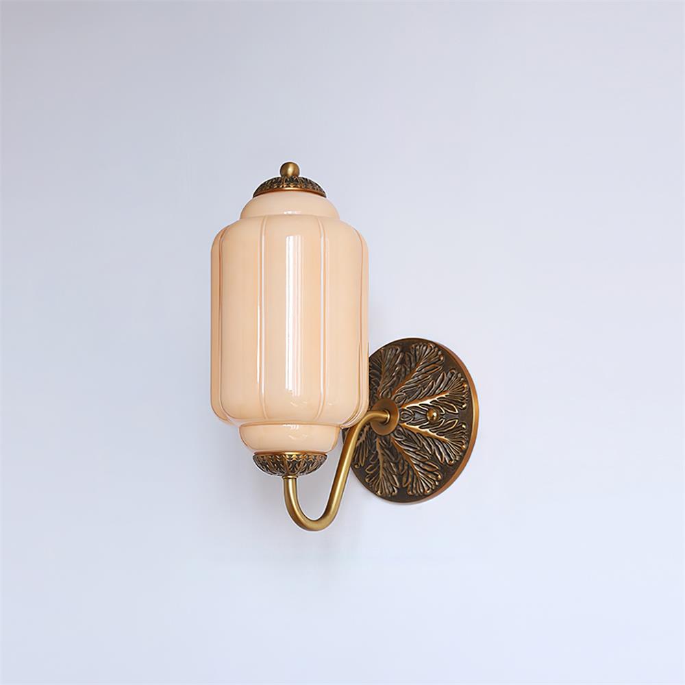 Melvane Vintage Pink Glass Wall Sconce - Neutralighting