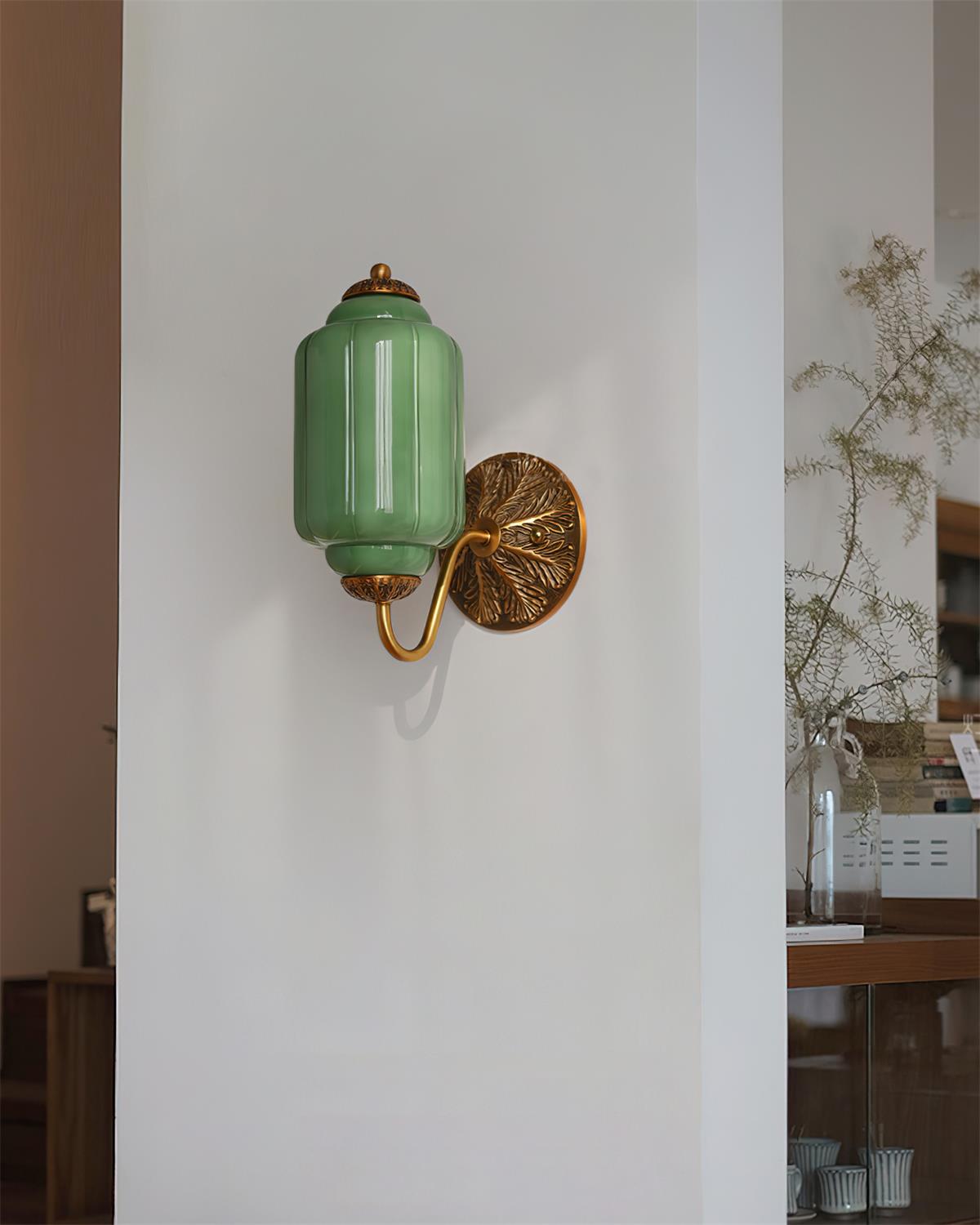 Melvane Vintage Pink Glass Wall Sconce - Neutralighting