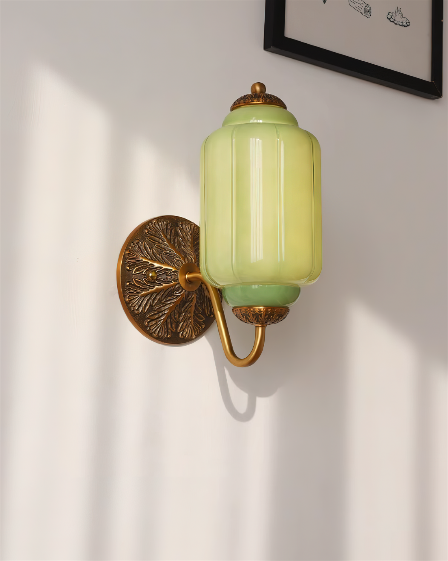Melvane Vintage Pink Glass Wall Sconce - Neutralighting