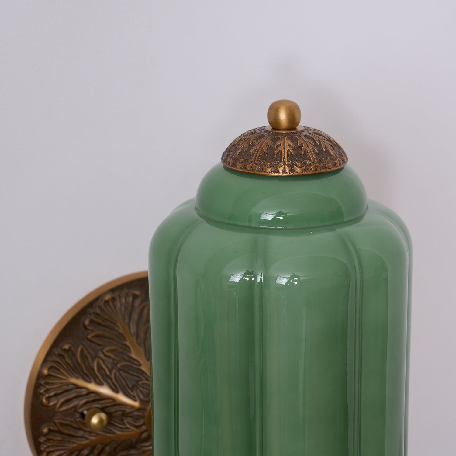 Melvane Vintage Pink Glass Wall Sconce - Neutralighting