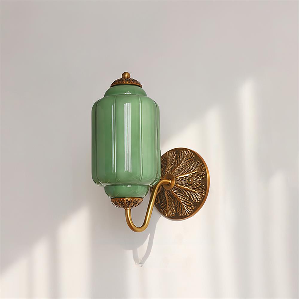 Melvane Vintage Pink Glass Wall Sconce - Neutralighting