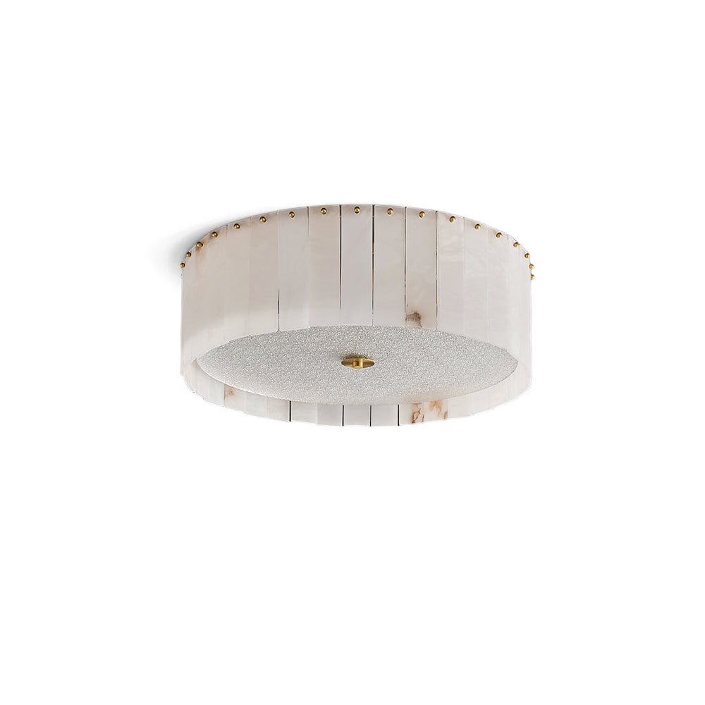 Elysian Ceiling Lamp Alabaster Halo - Neutralighting