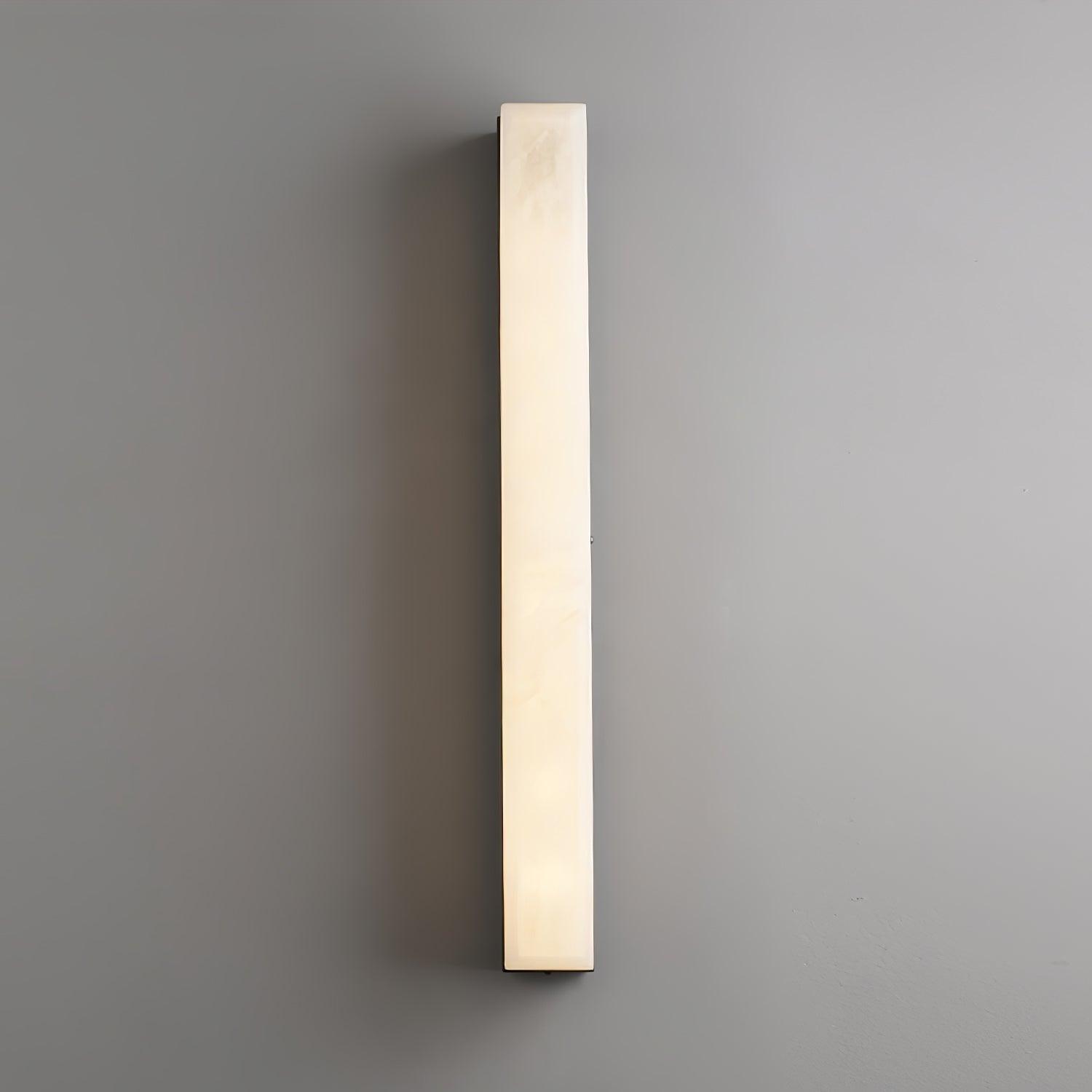 Isen Linear Brass Alabaster Wall Lamp - Neutralighting
