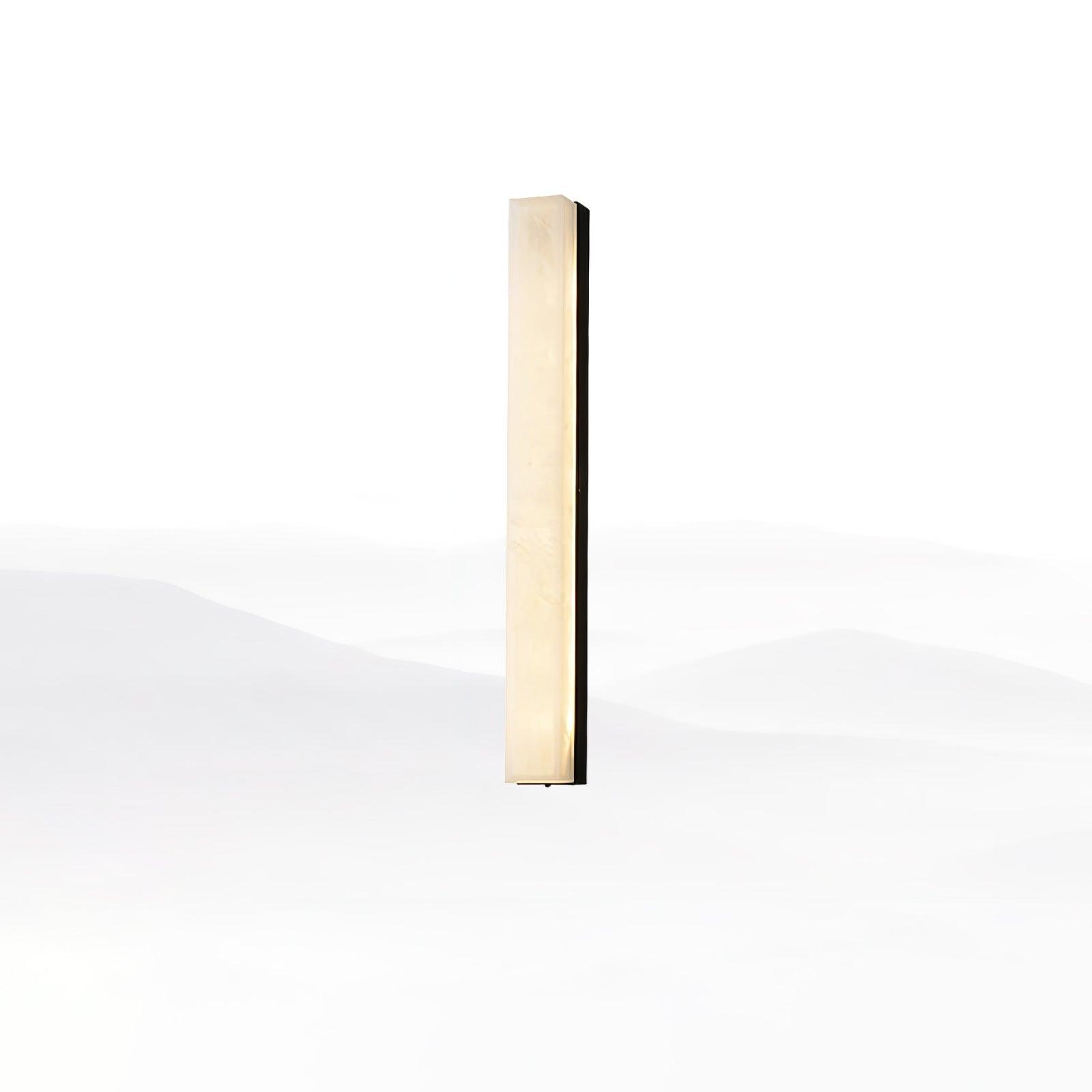 Isen Linear Brass Alabaster Wall Lamp - Neutralighting