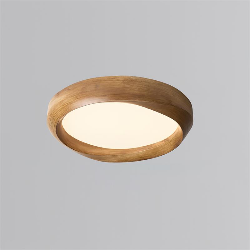 Ceiling Lamp Resin with Soft Curved Frame in Neutral Tones - Neutralighting
