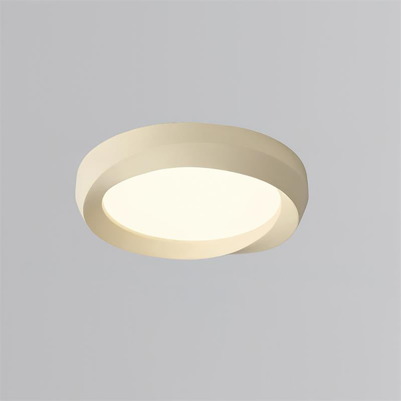 Ceiling Lamp Resin with Soft Curved Frame in Neutral Tones - Neutralighting