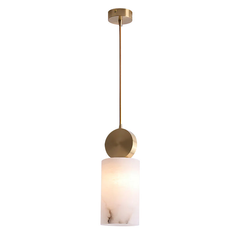 Etruscan Pendant Light Alabaster & Brass - Neutralighting