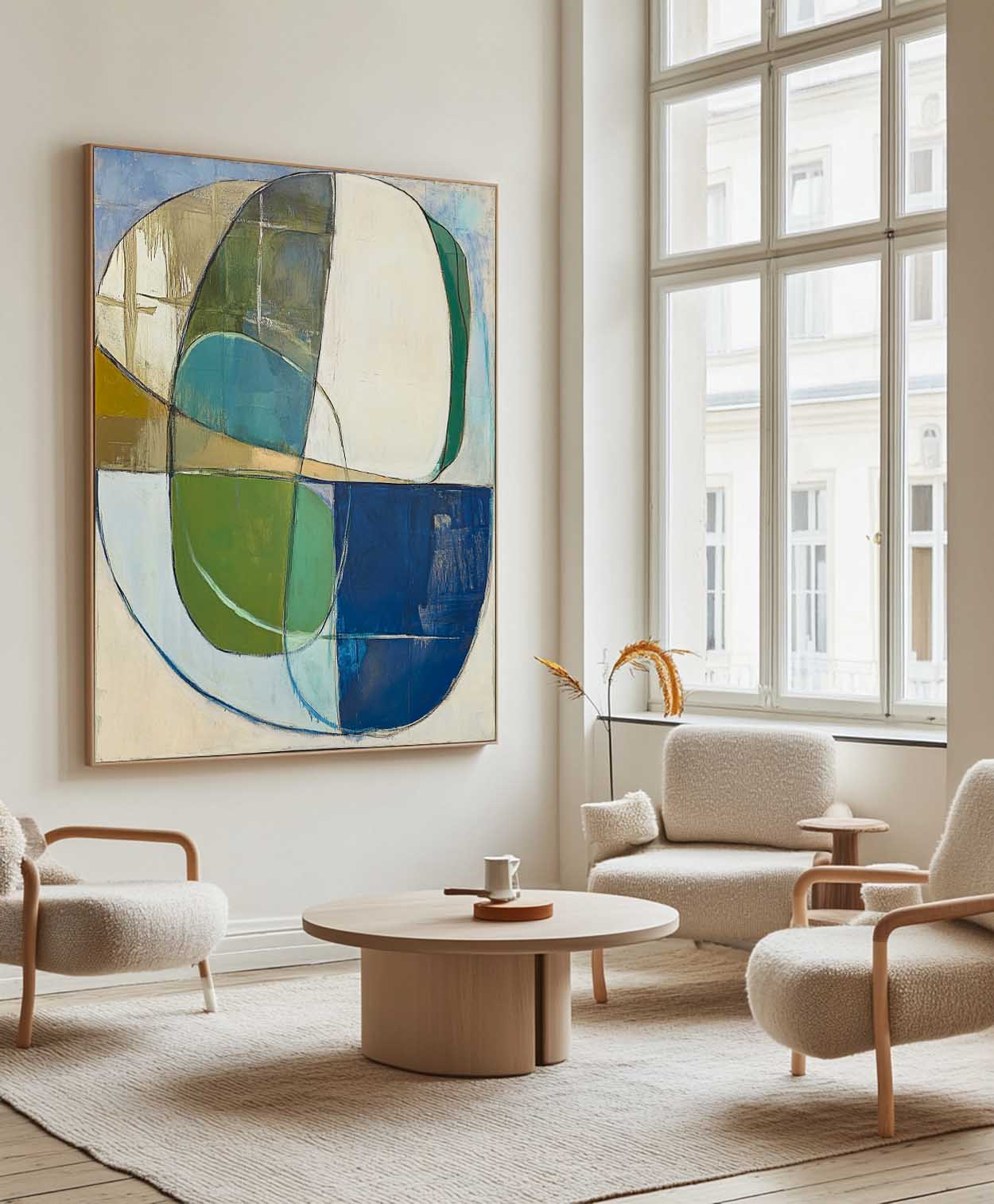 Modern Abstract Art ABAV586 - Neutralighting