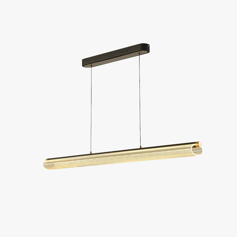 Arisha Modern LED Pendant Light Clear Metal Tea/Dining/Living Room - Neutralighting
