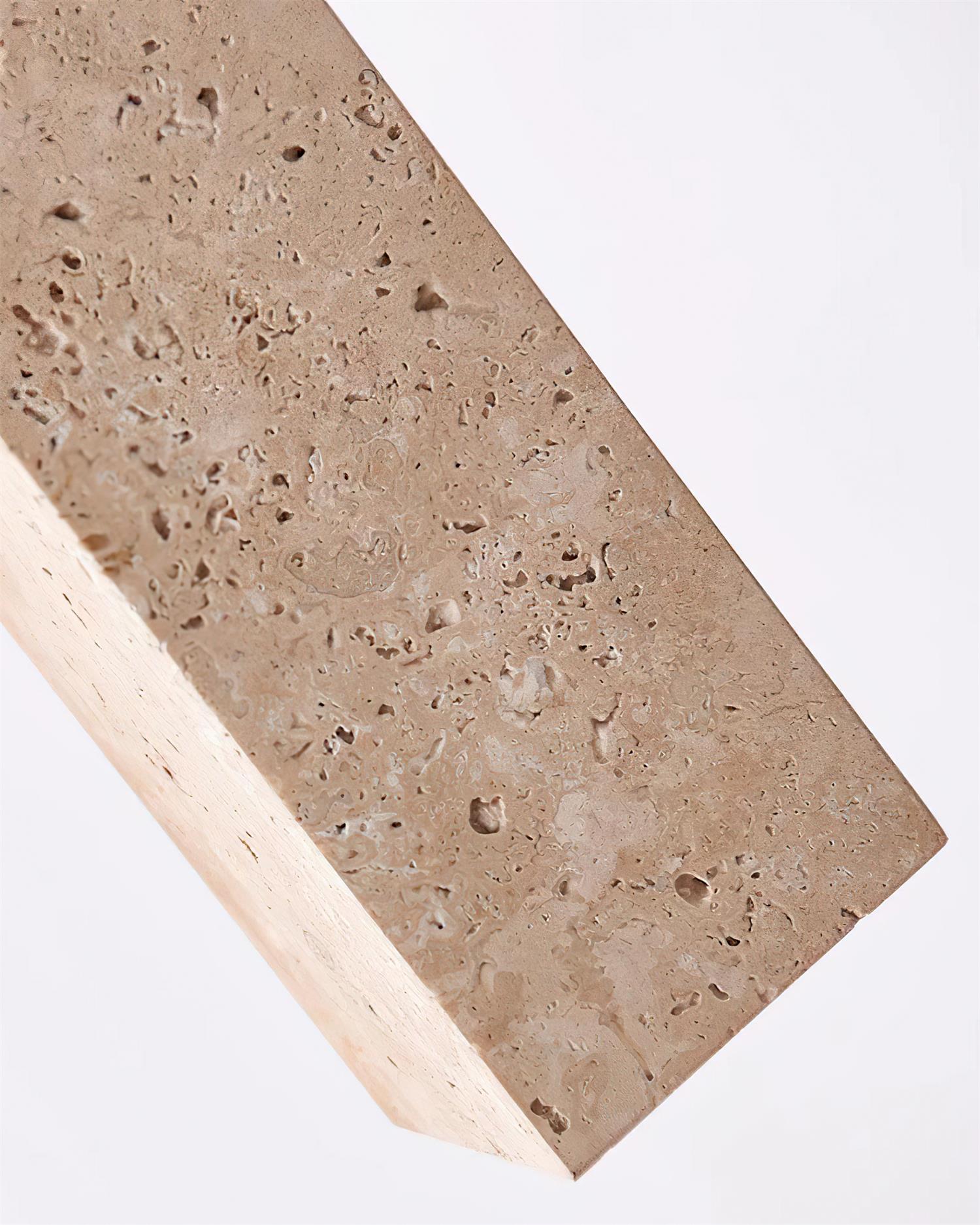 Pendant Light Geometric Wood Travertine Minimalist Nordic Hanging - Neutralighting