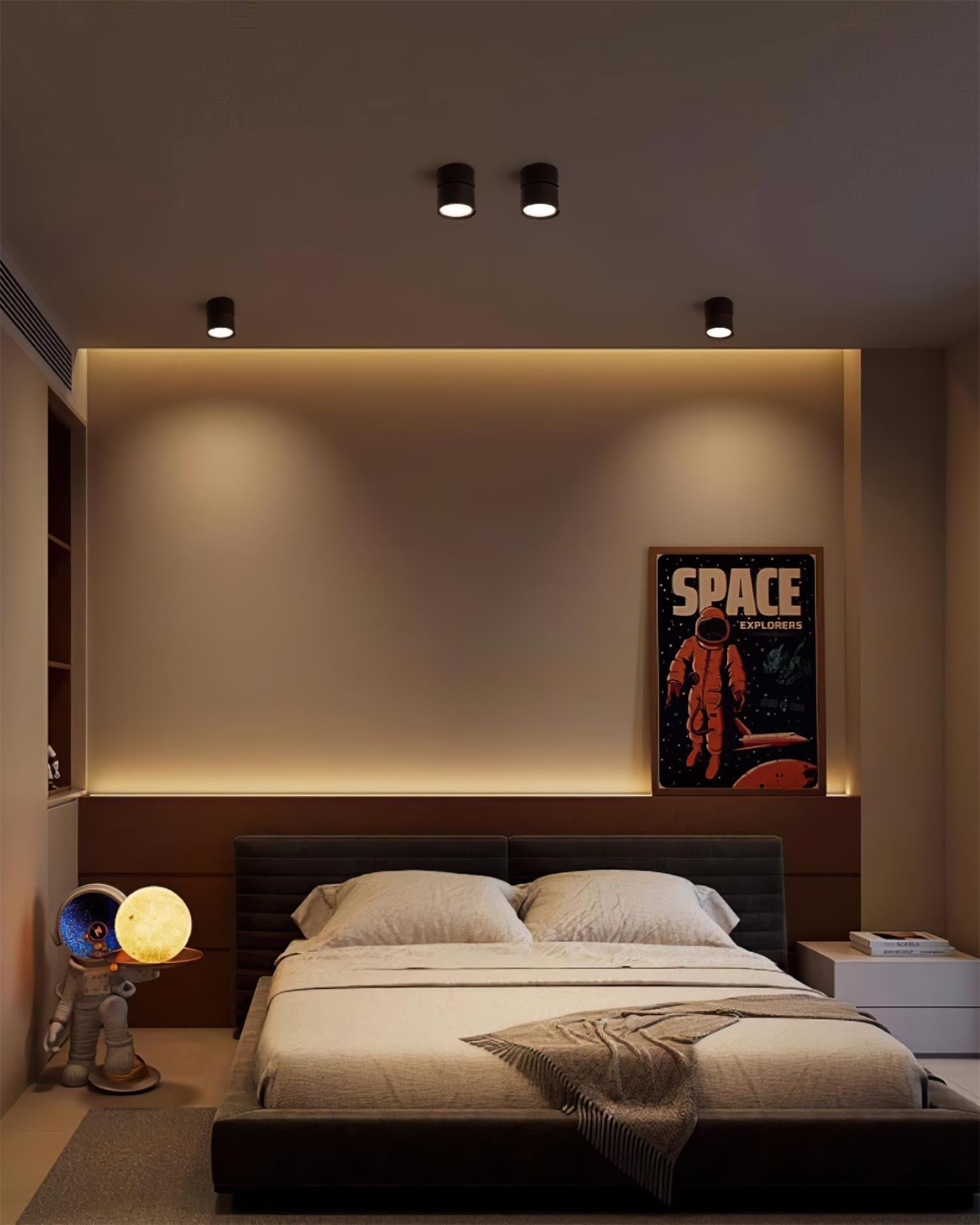 Venn Surface Recessed Light Spot - Neutralighting