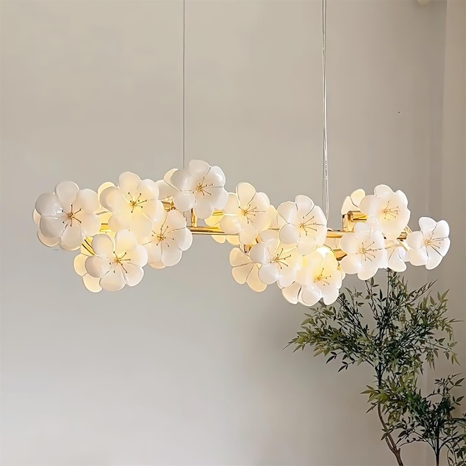 Aurora Flowers Chandelier - Neutralighting