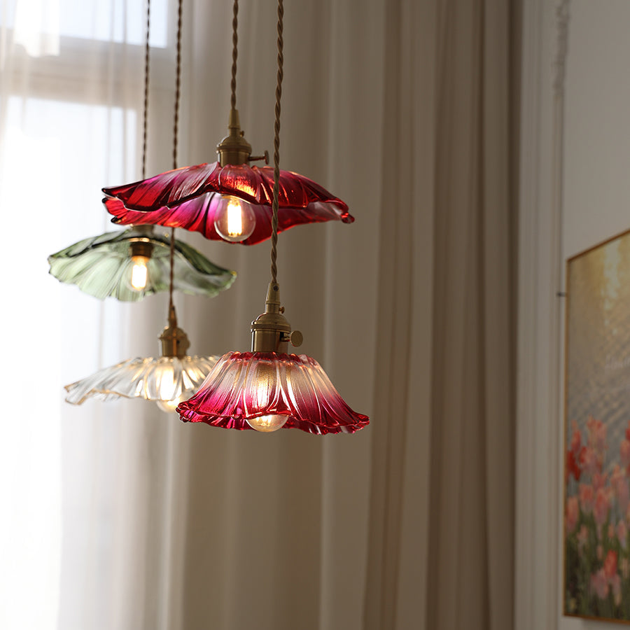 Calia Flower Glass Ceiling/Pendant Light - Neutralighting