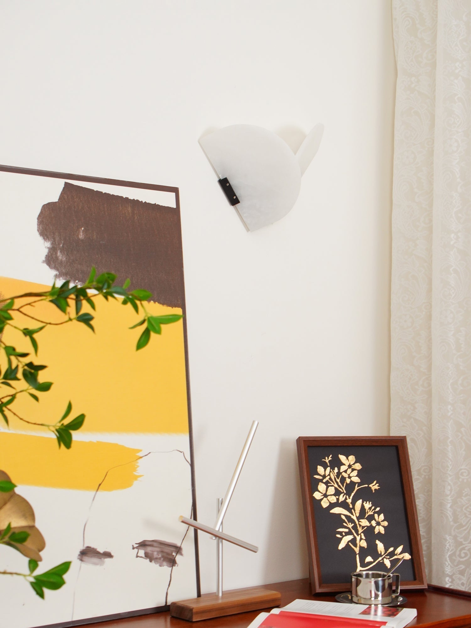 Cevelaris Heart Alabaster Wall Light - Neutralighting