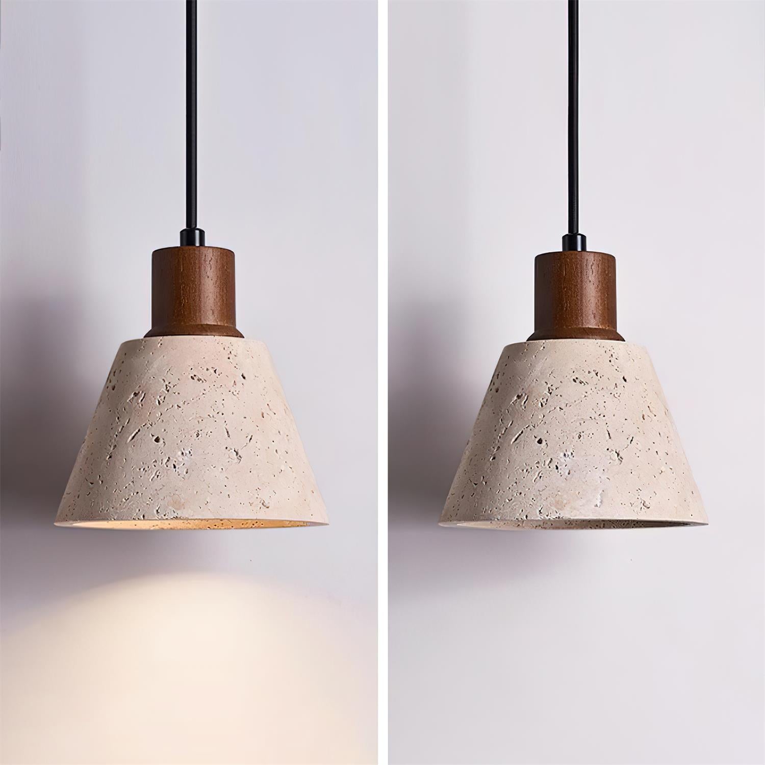 Ritta Pendant Light Travertine Cluster - Neutralighting