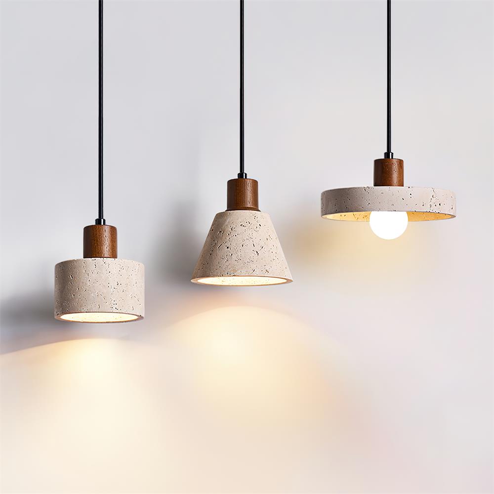 Ritta Pendant Light Travertine Cluster - Neutralighting