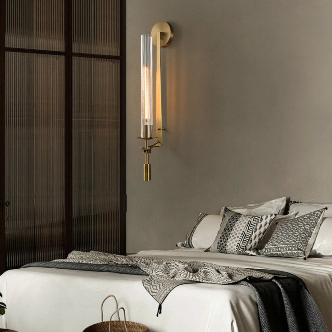 Lucian Indoor Wall Lamp Glass Farmhouse - Neutralighting