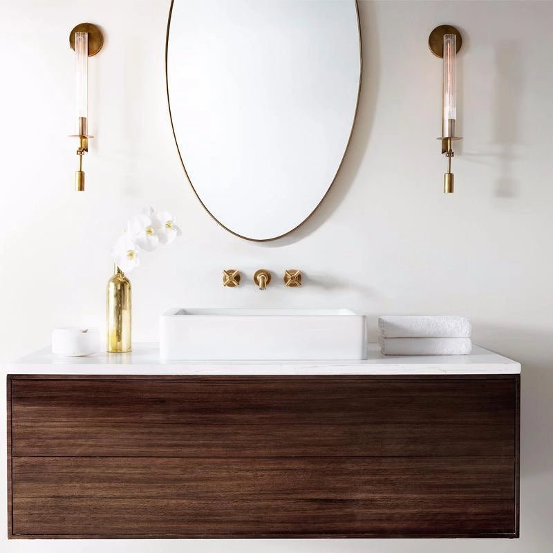 Lucian Indoor Wall Lamp Glass Farmhouse - Neutralighting
