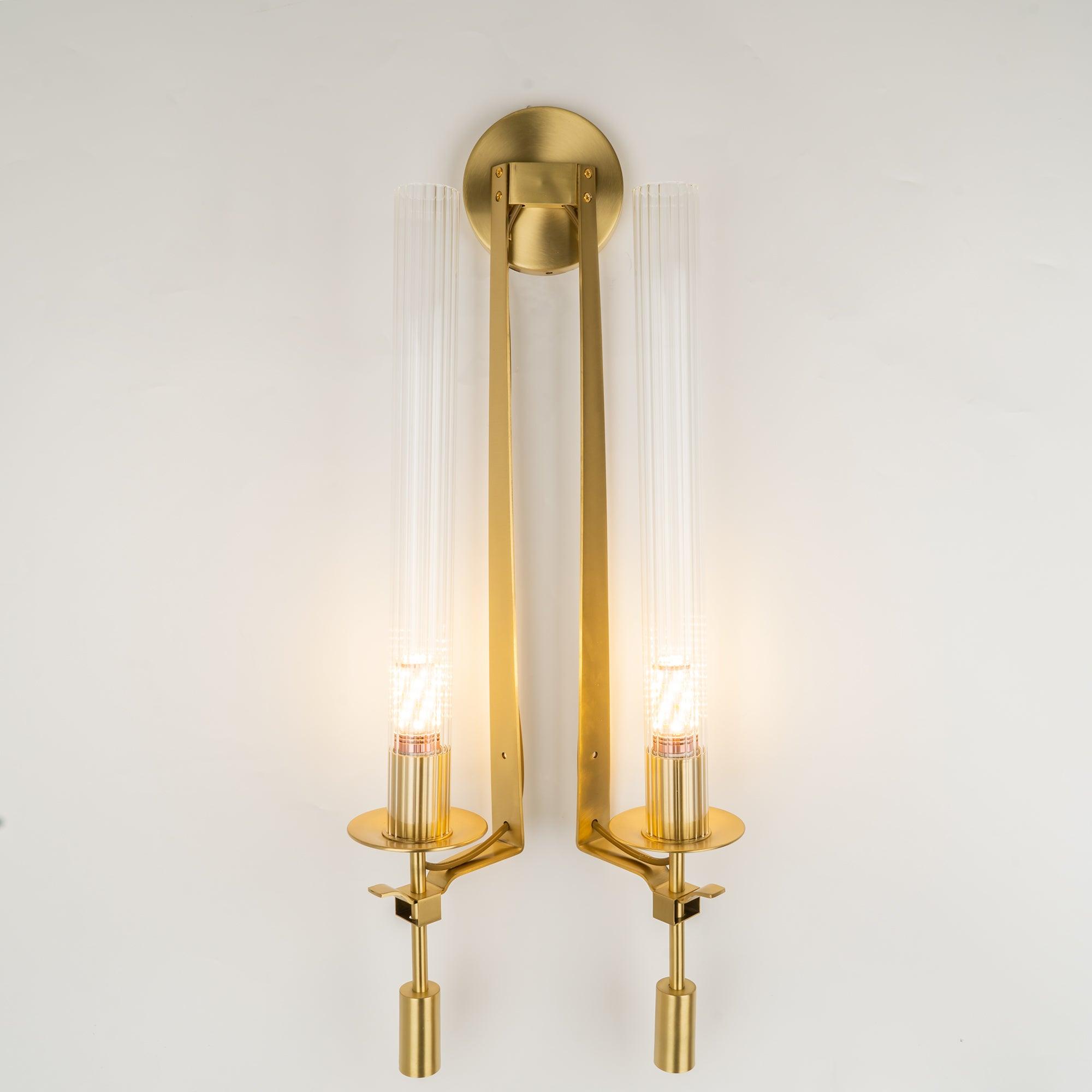 Lucian Indoor Wall Lamp Glass Farmhouse - Neutralighting