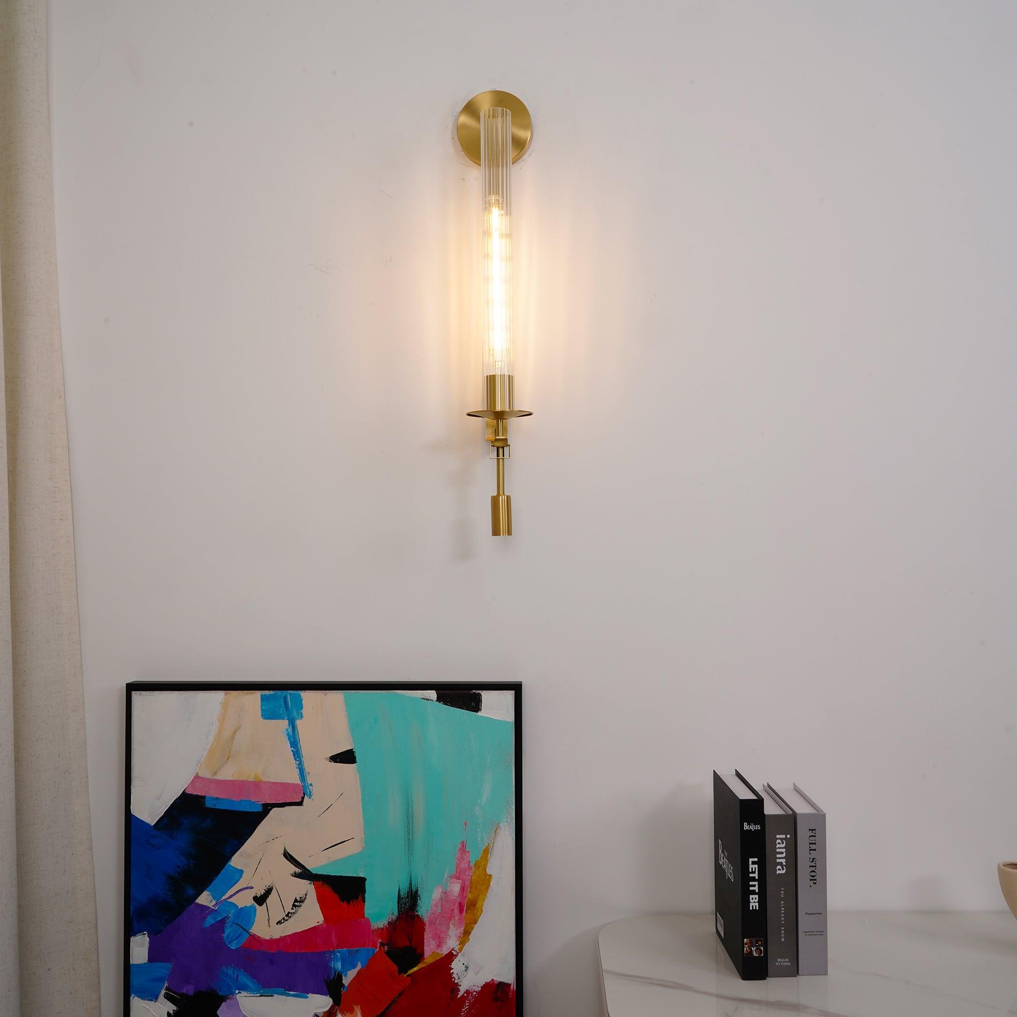 Lucian Indoor Wall Lamp Glass Farmhouse - Neutralighting