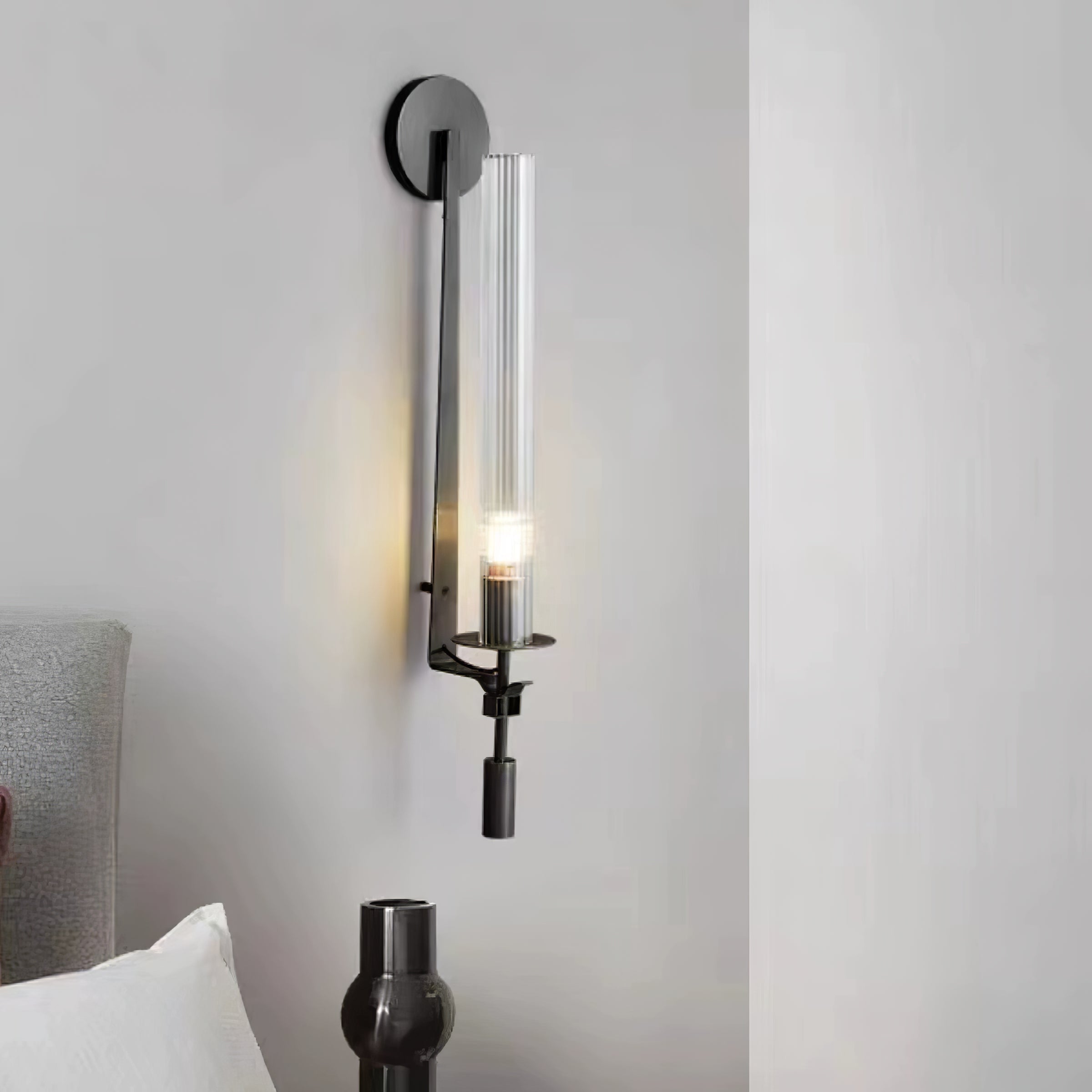 Lucian Indoor Wall Lamp Glass Farmhouse - Neutralighting