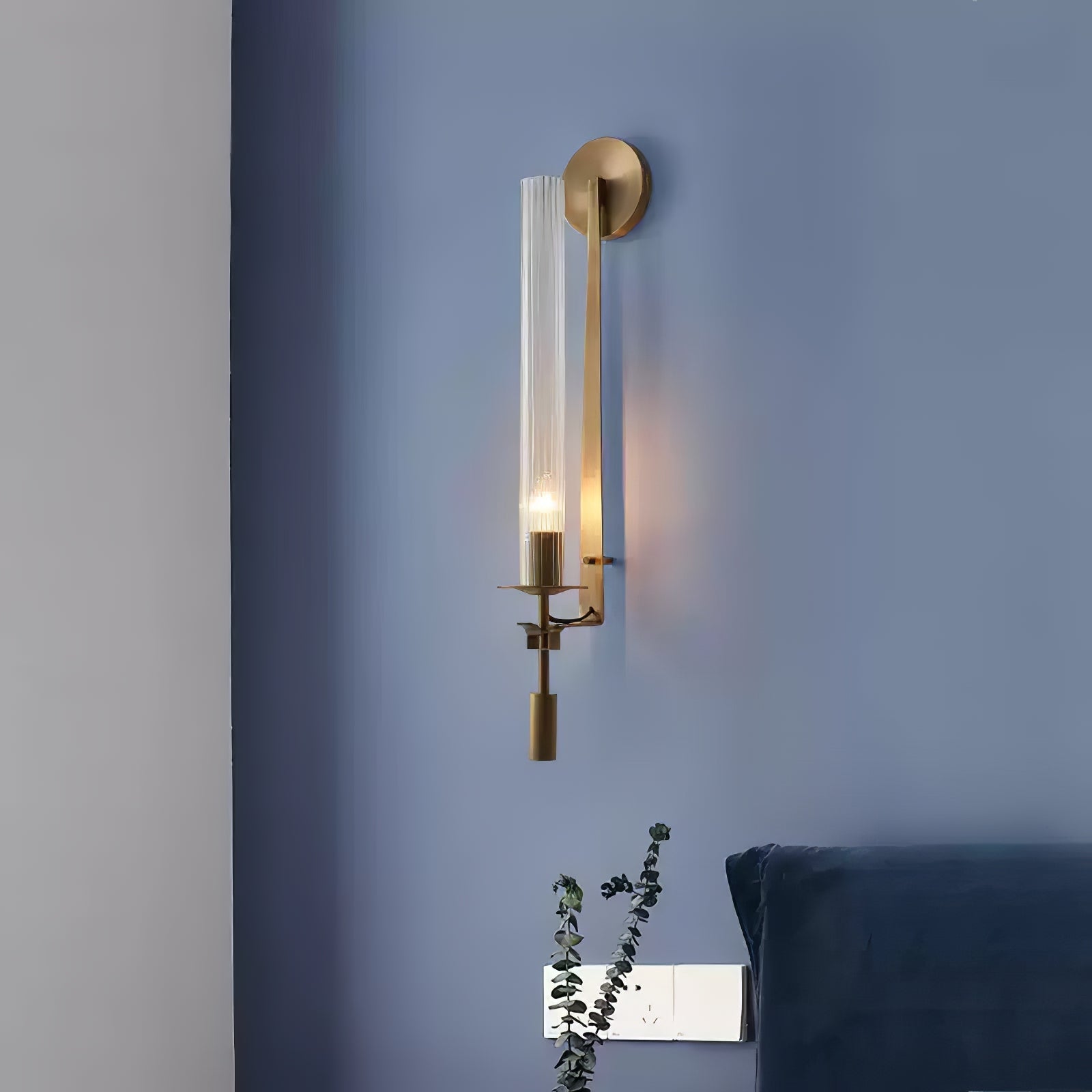 Lucian Indoor Wall Lamp Glass Farmhouse - Neutralighting
