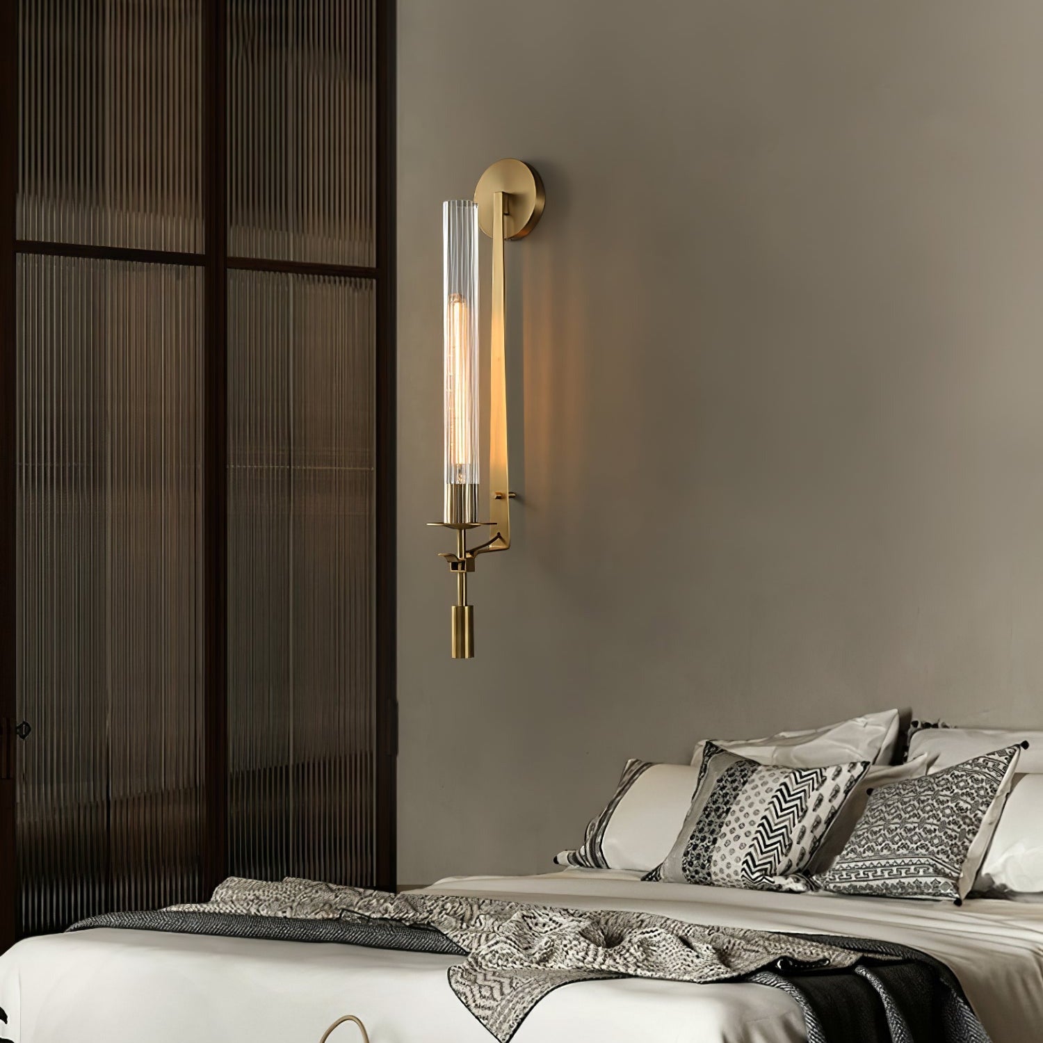 Lucian Indoor Wall Lamp Glass Farmhouse - Neutralighting
